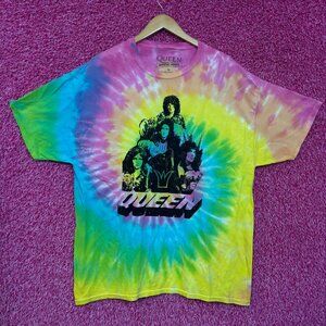 Queen A Night at the Opera Bohemian Rhapsody Rock Tie Dye XL